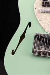 Used Fender Telecaster Thinline Two Tone Limited Surf Green