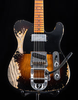 Fender Custom Shop Limited Edition CuNife Blackguard Telecaster Heavy Relic Faded Wide Fade 2 Tone Sunburst