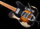 Fender Custom Shop Limited Edition CuNife Blackguard Telecaster Heavy Relic Faded Wide Fade 2 Tone Sunburst