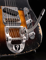 Fender Custom Shop Limited Edition CuNife Blackguard Telecaster Heavy Relic Faded Wide Fade 2 Tone Sunburst