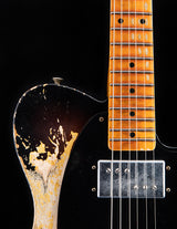 Used Fender Custom Shop Limited Edition CuNife Blackguard Telecaster Heavy Relic Faded Wide Fade 2 Tone Sunburst