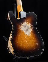 Used Fender Custom Shop Limited Edition CuNife Blackguard Telecaster Heavy Relic Faded Wide Fade 2 Tone Sunburst