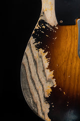 Fender Custom Shop Limited Edition CuNife Blackguard Telecaster Heavy Relic Faded Wide Fade 2 Tone Sunburst