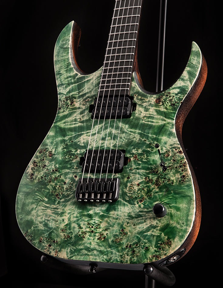 Mayones Duvell Elite 6 Antique Green Emerald Raw