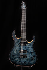 Mayones Duvell Elite 7 Custom Faded Dirty Blue Burst