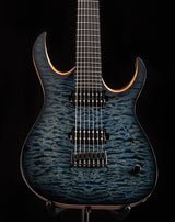 Mayones Duvell Elite 7 Custom Faded Dirty Blue Burst