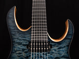 Mayones Duvell Elite 7 Custom Faded Dirty Blue Burst