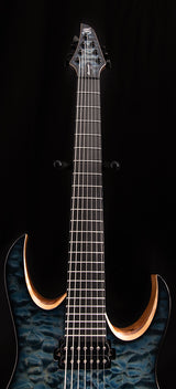 Mayones Duvell Elite 7 Custom Faded Dirty Blue Burst