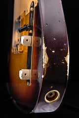 Used Fender Custom Shop 50s Telecaster Relic 3 Tone Sunburst Sparkle