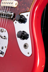Used Fender Custom Shop 60s Jaguar Journeyman Relic Aged Dakota Red Limited