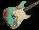 Fender Custom Shop Dual Mag II Stratocaster Super Heavy Relic Aged Seafoam Green LTD