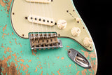 Fender Custom Shop Dual Mag II Stratocaster Super Heavy Relic Aged Seafoam Green LTD