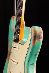 Fender Custom Shop Dual Mag II Stratocaster Super Heavy Relic Aged Seafoam Green LTD
