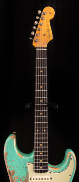 Fender Custom Shop Dual Mag II Stratocaster Super Heavy Relic Aged Seafoam Green LTD