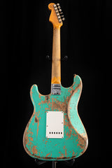 Fender Custom Shop Dual Mag II Stratocaster Super Heavy Relic Aged Seafoam Green LTD
