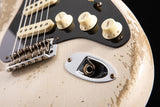 Used Fender Custom Shop Poblano Stratocaster Super Heavy Relic Aged White Blonde LTD