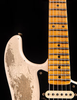 Fender Custom Shop Poblano Stratocaster Super Heavy Relic Aged White Blonde LTD
