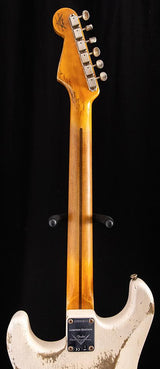 Used Fender Custom Shop Poblano Stratocaster Super Heavy Relic Aged White Blonde LTD