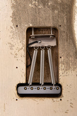 Fender Custom Shop Poblano Stratocaster Super Heavy Relic Aged White Blonde LTD