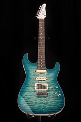 Tom Anderson Drop Top Shorty Natural Bora Blue Burst