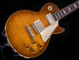 Used Gibson Custom Shop Les Paul 1958 Reissue R8 Flame Top Iced Tea Burst