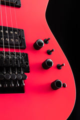 1989 Kramer Sustainer Hot Pink Electric Guitar