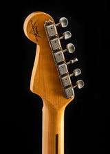 Used Fender Custom Shop Big Neck Stratocaster Journeyman Relic 2 Tone Sunburst