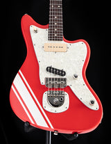 Tom Anderson Raven Classic Shorty Fiesta Red With White Racing Stripes