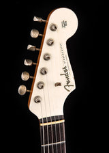 Fender Custom Shop Dual Mag II Stratocaster Relic Aged Olympic White Over Fiesta Red LTD