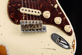 Fender Custom Shop 1961 Heavy Relic Stratocaster Limited Aged Vintage White Over 3 Tone Sunburst