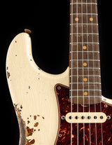 Fender Custom Shop 1961 Heavy Relic Stratocaster Limited Aged Vintage White Over 3 Tone Sunburst