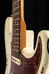 Fender Custom Shop 1961 Heavy Relic Stratocaster Limited Aged Vintage White Over 3 Tone Sunburst