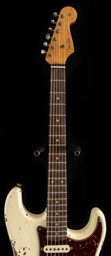 Fender Custom Shop 1961 Heavy Relic Stratocaster Limited Aged Vintage White Over 3 Tone Sunburst