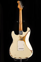 Fender Custom Shop 1961 Heavy Relic Stratocaster Limited Aged Vintage White Over 3 Tone Sunburst