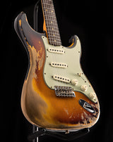 Fender Custom Shop Dual Mag II Stratocaster Super Heavy Relic Aged 3 Tone Sunburst LTD