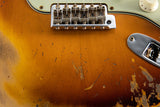 Fender Custom Shop Dual Mag II Stratocaster Super Heavy Relic Aged 3 Tone Sunburst LTD