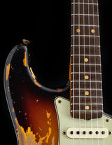Fender Custom Shop Dual Mag II Stratocaster Super Heavy Relic Aged 3 Tone Sunburst LTD