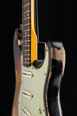 Fender Custom Shop Dual Mag II Stratocaster Super Heavy Relic Aged 3 Tone Sunburst LTD