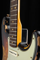 Fender Custom Shop Dual Mag II Stratocaster Super Heavy Relic Aged 3 Tone Sunburst LTD