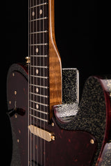 Fender Custom Shop Telecaster Deluxe Black Gold Sparkle Levi Perry Apprentice Built