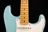 Used Fender Custom Shop 1957 Stratocaster Relic Faded Daphne Blue LTD