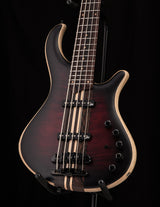 Mayones Patriot 5 Custom Dirty Red Burst