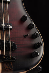 Mayones Patriot 5 Custom Dirty Red Burst