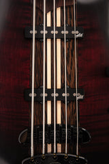 Mayones Patriot 5 Custom Dirty Red Burst
