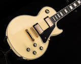 Used Gibson Custom Shop Made 2 Measure Les Paul Custom Aspen White