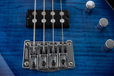 PRS SE Kingfisher Faded Blue Wrap Around Burst