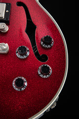 Used Gibson Custom Shop Les Paul Custom Florentine Red Sparkle