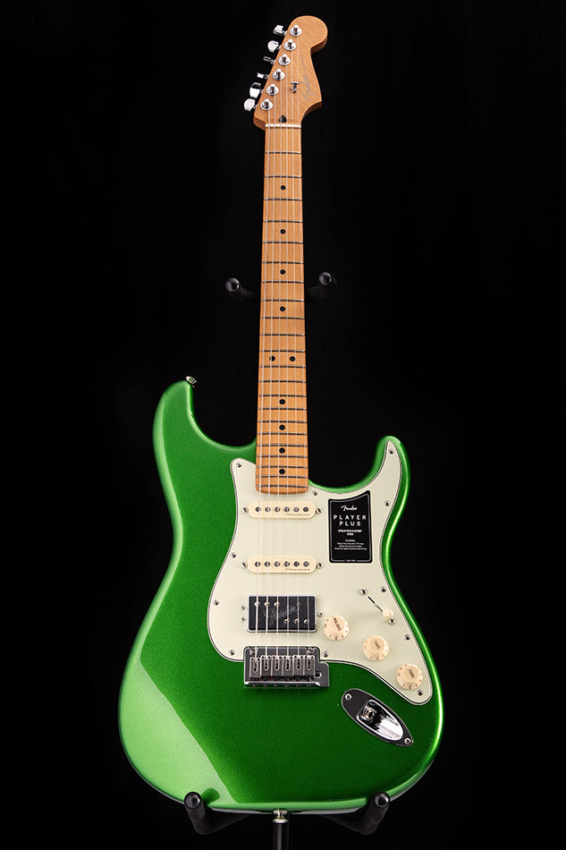 Fender Player Plus Stratocaster グリーン Fender Player Plus Stratocaster HSS Cosmic Jade - The Music Den