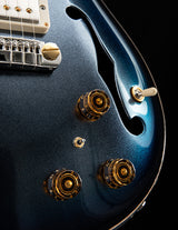 Used Paul Reed Smith Hollowbody II Platinum Blue Burst Chrome