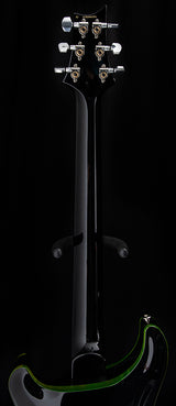 Paul Reed Smith Hollowbody II Black With Green Binding